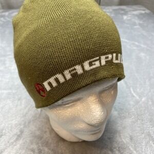 Magpul Tactical Beanie Skull Cap Hat Olive Green Military Logo Cold Weather